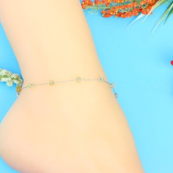 Elegant Handmade Anklet – Perfect for Women & Girls | Ideal Gift Option, DYC1565 - Picture 1 of 8